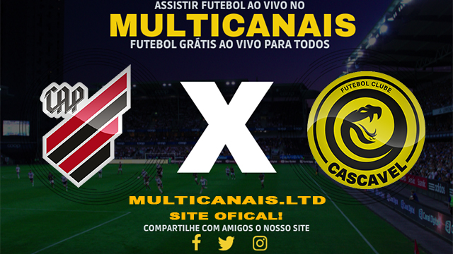 Assistir Athletico PR x Cascavel AO VIVO Online 12/02/2025