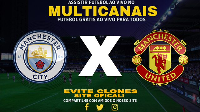 Assistir Manchester City x Manchester United AO VIVO Online 15/12/2024