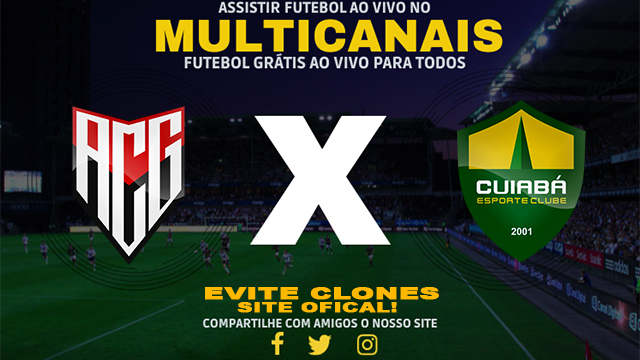Assistir Atlético GO x Cuiabá AO VIVO Online 18/10/2024