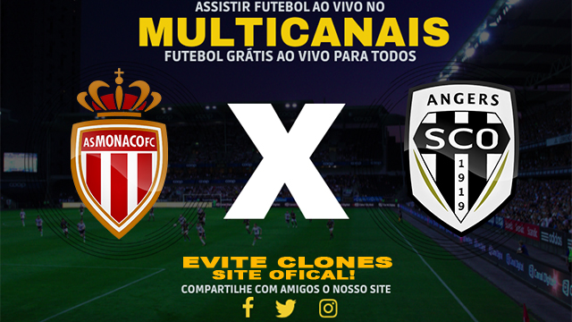 Assistir Monaco x Angers AO VIVO Online 31/10/2024