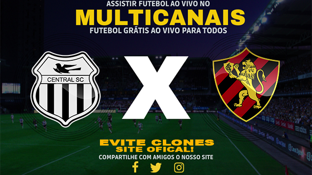 Assistir Central x Sport AO VIVO Online 26/01/2025