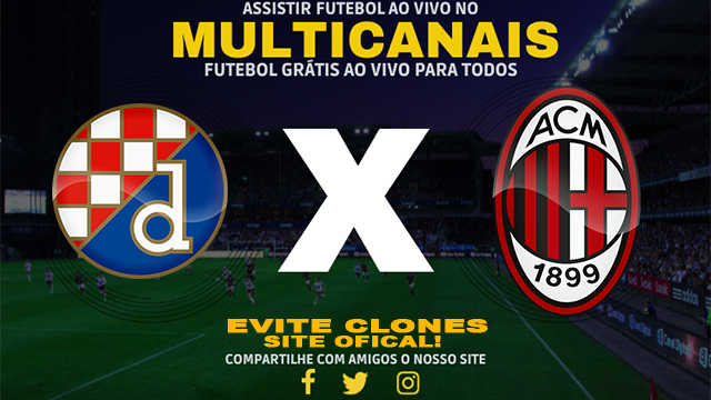 Assistir Dinamo Zagreb x Milan AO VIVO Online 29/01/2025