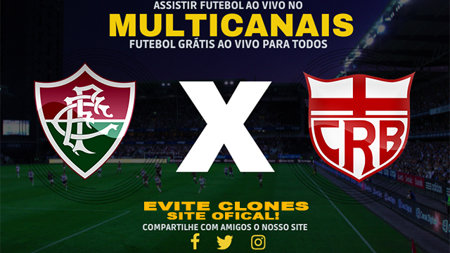 Assistir Fluminense x CRB AO VIVO Online 12/01/2025