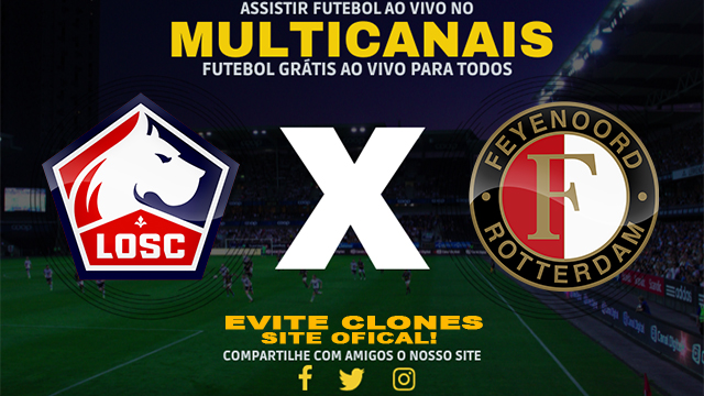 Assistir Lille x Feyenoord AO VIVO Online 29/01/2025