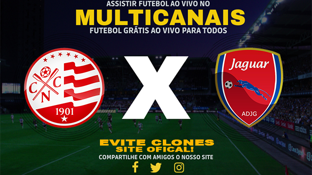 Assistir Náutico x Jaguar AO VIVO Online 15/01/2025