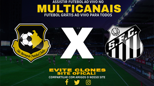 Assistir São Bernardo x Santos AO VIVO Online 29/01/2025