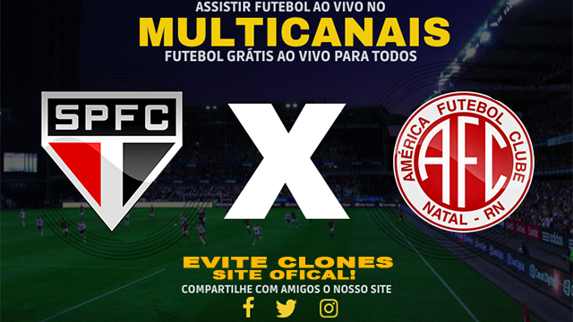 Assistir São Paulo x América-RN AO VIVO Online 12/01/2025