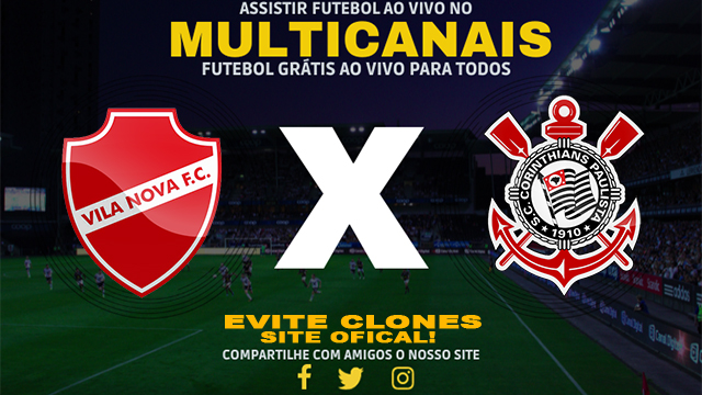 Assistir Vila Nova x Corinthians AO VIVO Online 15/01/2025