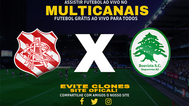 Assistir Bangu x Boavista AO VIVO Online 05/02/2025