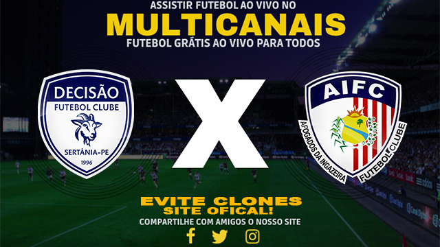 Assistir Decisão x Afogados AO VIVO Online 05/02/2025