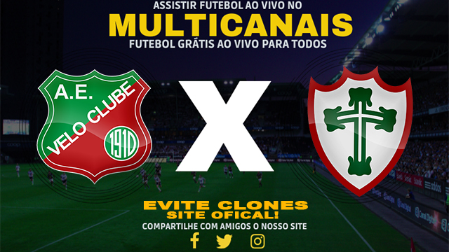 Assistir Velo Clube x Portuguesa AO VIVO Online 04/02/2025