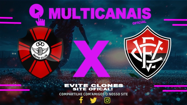 Assistir Moto Club x Vitória AO VIVO Online 26/03/2025