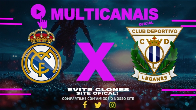 Assistir Real Madrid x Leganés AO VIVO Online 29/03/2025