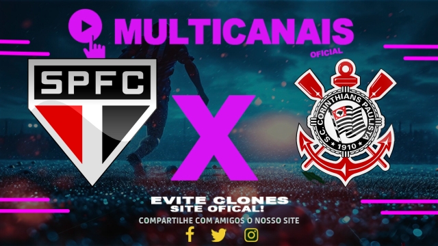 Assistir São Paulo x Corinthians AO VIVO Online 15/03/2025