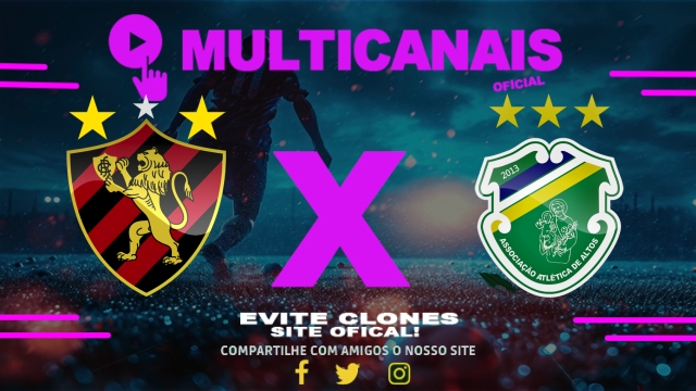 Assistir Sport x Altos-PI AO VIVO Online 26/03/2025
