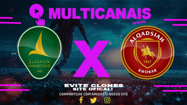 Assistir Al-Khaleej x Al-Qadsiah AO VIVO Online 23/04/2025