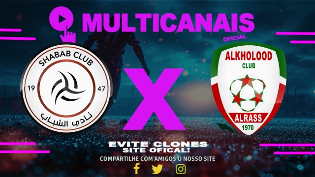 Assistir Al-Shabab x Al-Kholood AO VIVO Online 10/04/2025