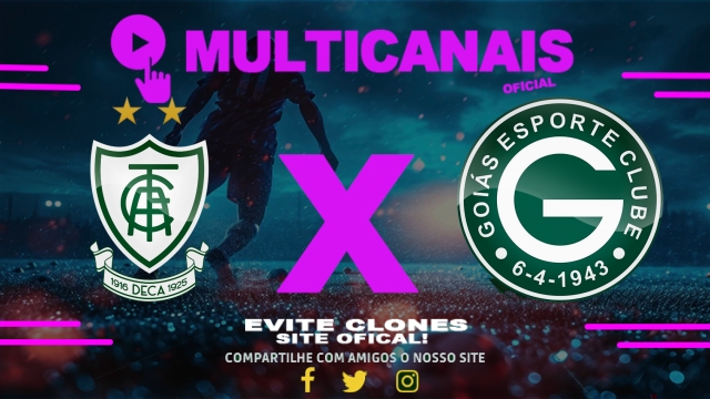 Assistir América-MG x Goiás AO VIVO Online 20/04/2025