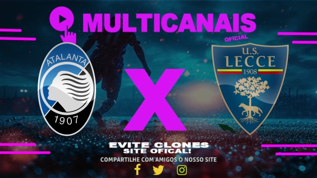 Assistir Atalanta x Lecce AO VIVO Online 25/04/2025