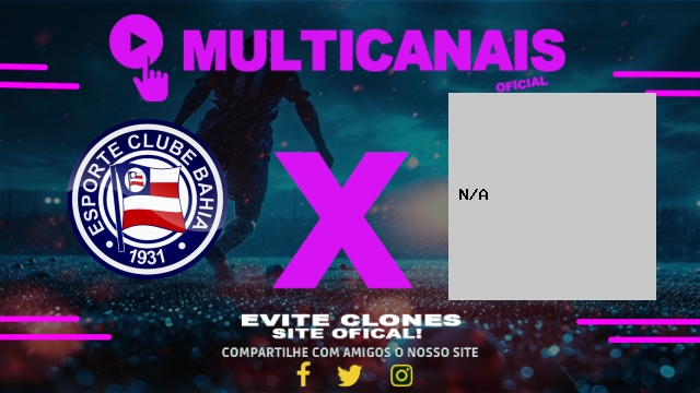 Assistir Bahia x Real Brasília AO VIVO Online 16/04/2025