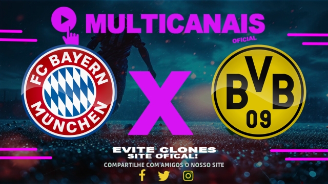 Assistir Bayern de Munique x Borussia Dortmund AO VIVO Online 12/04/2025