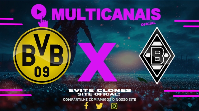 Assistir Borussia Dortmund x Borussia M’gladbach AO VIVO Online 20/04/2025