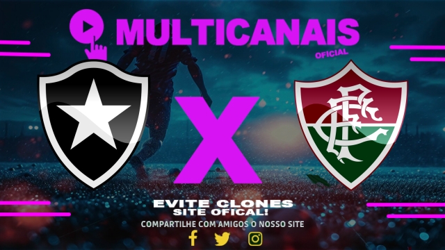 Assistir Botafogo x Fluminense AO VIVO Online 26/04/2025