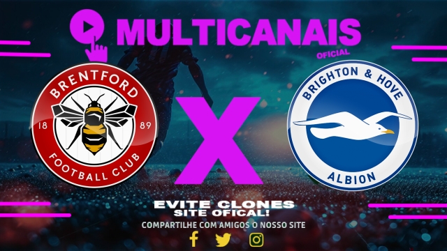 Assistir Brentford x Brighton AO VIVO Online 19/04/2025