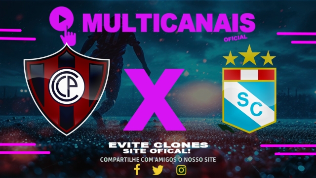 Assistir Cerro Porteño x Sporting Cristal AO VIVO Online 24/04/2025