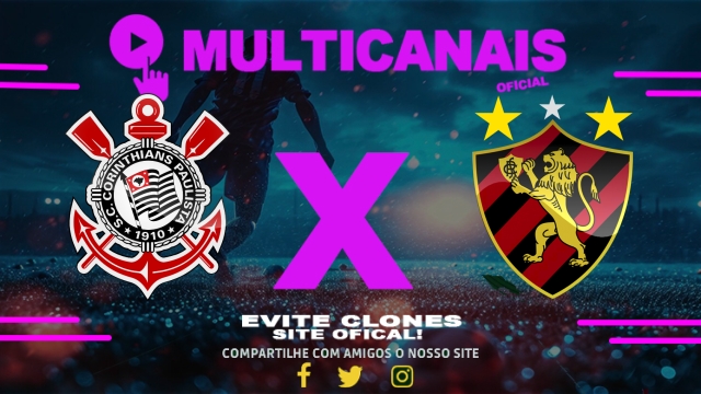 Assistir Corinthians x Sport AO VIVO Online 19/04/2025