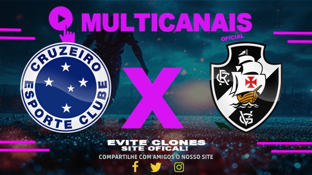 Assistir Cruzeiro x Vasco AO VIVO Online 27/04/2025
