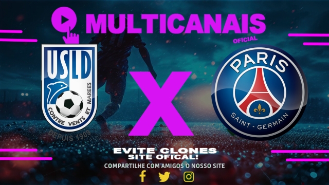 Assistir Dunkerque x PSG AO VIVO Online 01/04/2025