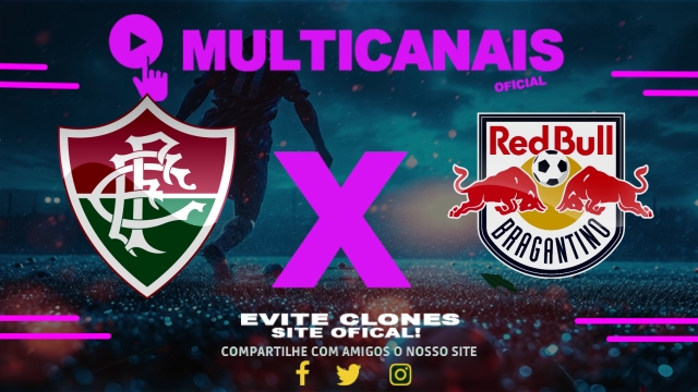 Assistir Fluminense x Red Bull Bragantino AO VIVO Online 06/04/2025