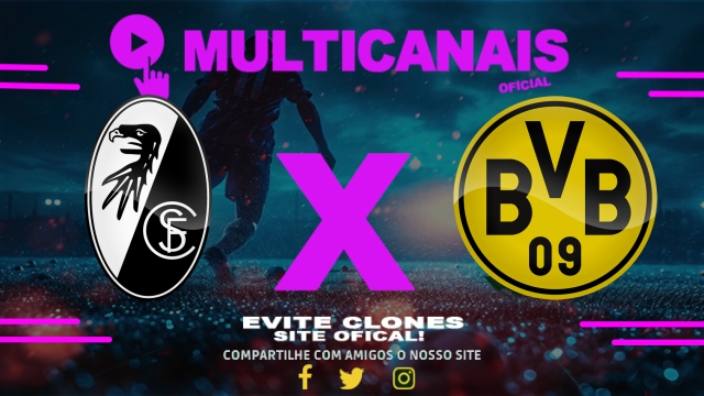 Assistir Freiburg x Borussia Dortmund AO VIVO Online 05/04/2025