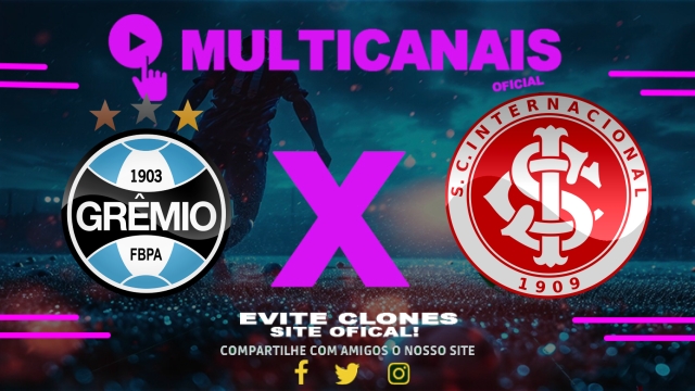 Assistir Grêmio x Internacional AO VIVO Online 28/04/2025