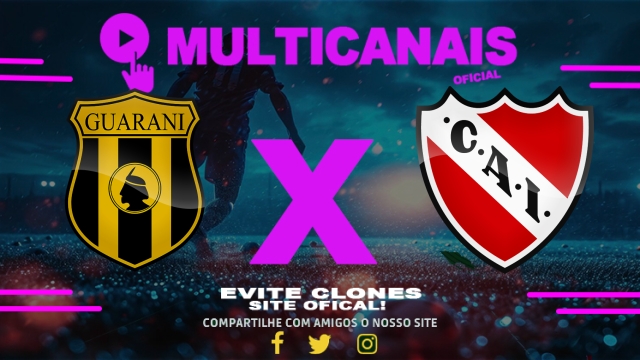 Assistir Guaraní-PAR x Independiente AO VIVO Online 22/04/2025