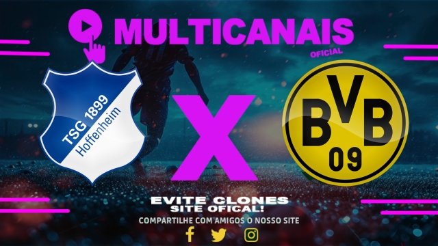 Assistir Hoffenheim x Borussia Dortmund AO VIVO Online 26/04/2025