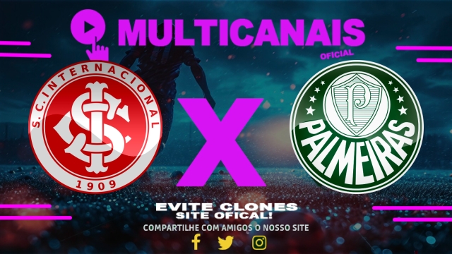 Assistir Internacional x Palmeiras AO VIVO Online 16/04/2025