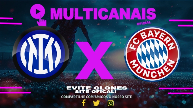 Assistir Internazionale x Bayern de Munique AO VIVO Online 16/04/2025