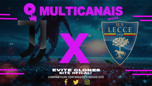 Assistir Juventus x Lecce AO VIVO Online 12/04/2025