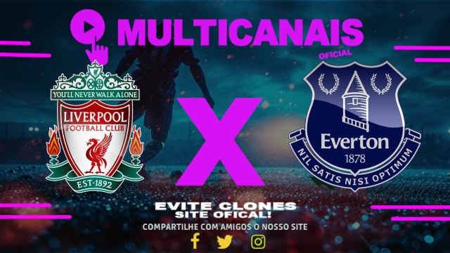 Assistir Liverpool x Everton AO VIVO Online 02/04/2025