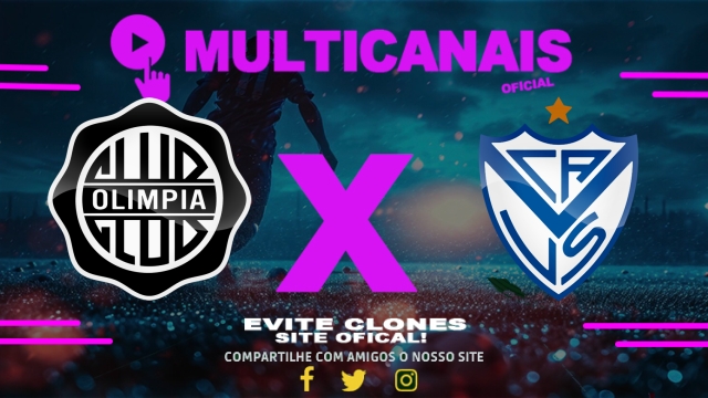 Assistir Olimpia-PAR x Vélez Sarsfield AO VIVO Online 09/04/2025