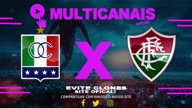 Assistir Once Caldas x Fluminense AO VIVO Online 01/04/2025