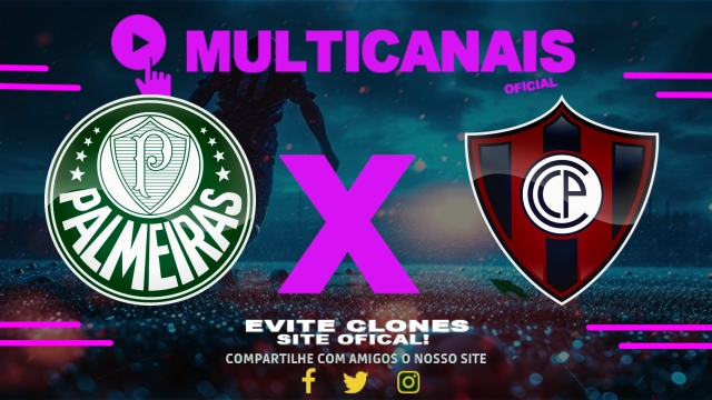 Assistir Palmeiras x Cerro Porteño AO VIVO Online 09/04/2025