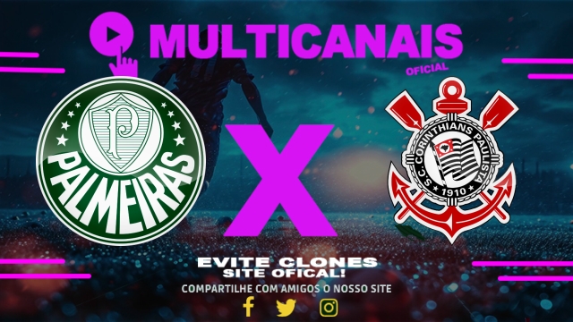 Assistir Palmeiras x Corinthians AO VIVO Online 12/04/2025