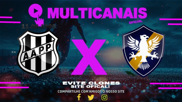 Assistir Ponte Preta x Retrô AO VIVO Online 19/04/2025