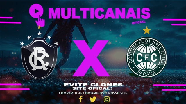 Assistir Remo x Coritiba AO VIVO Online 21/04/2025