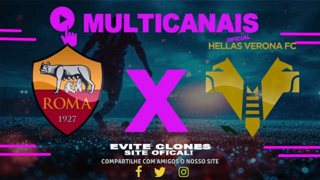 Assistir Roma x Hellas Verona AO VIVO Online 19/04/2025