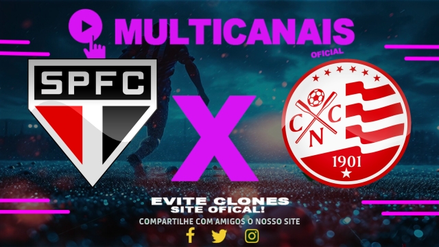 Assistir São Paulo x Náutico AO VIVO Online 29/04/2025