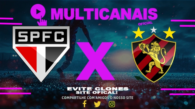Assistir São Paulo x Sport AO VIVO Online 16/04/2025
